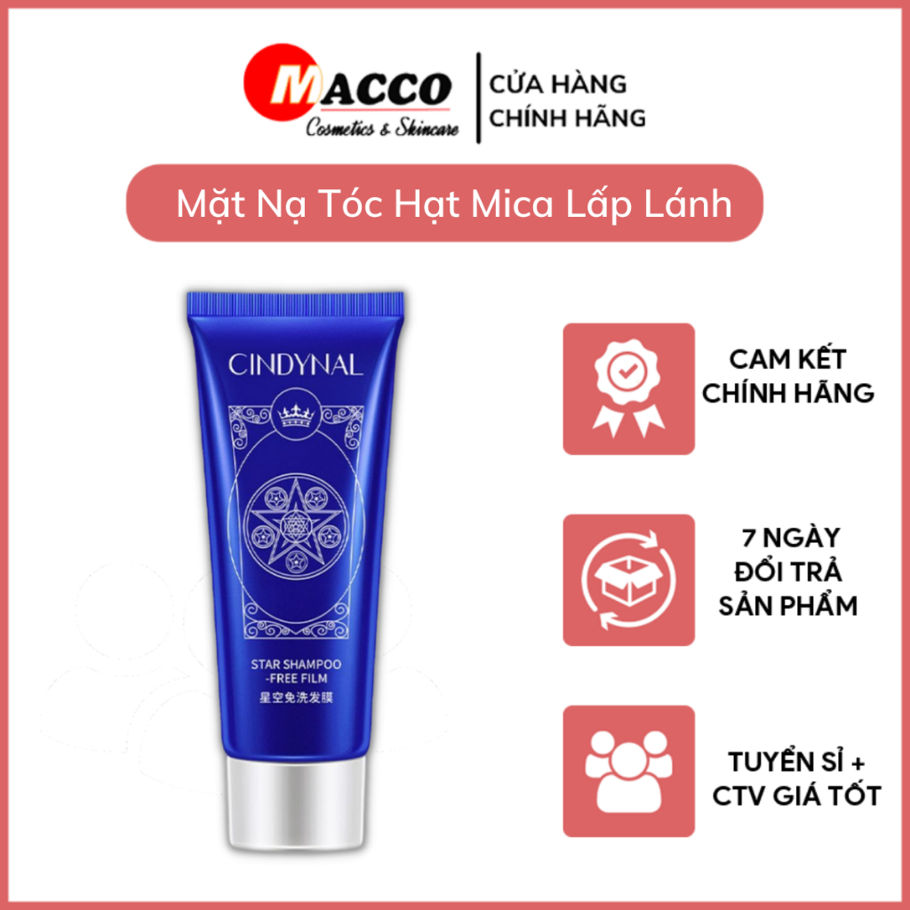 Dưỡng Tóc Kim Tuyến Lấp Lánh CINDYNAL 80gr, Tóc Mềm Mượt, Vào Nếp