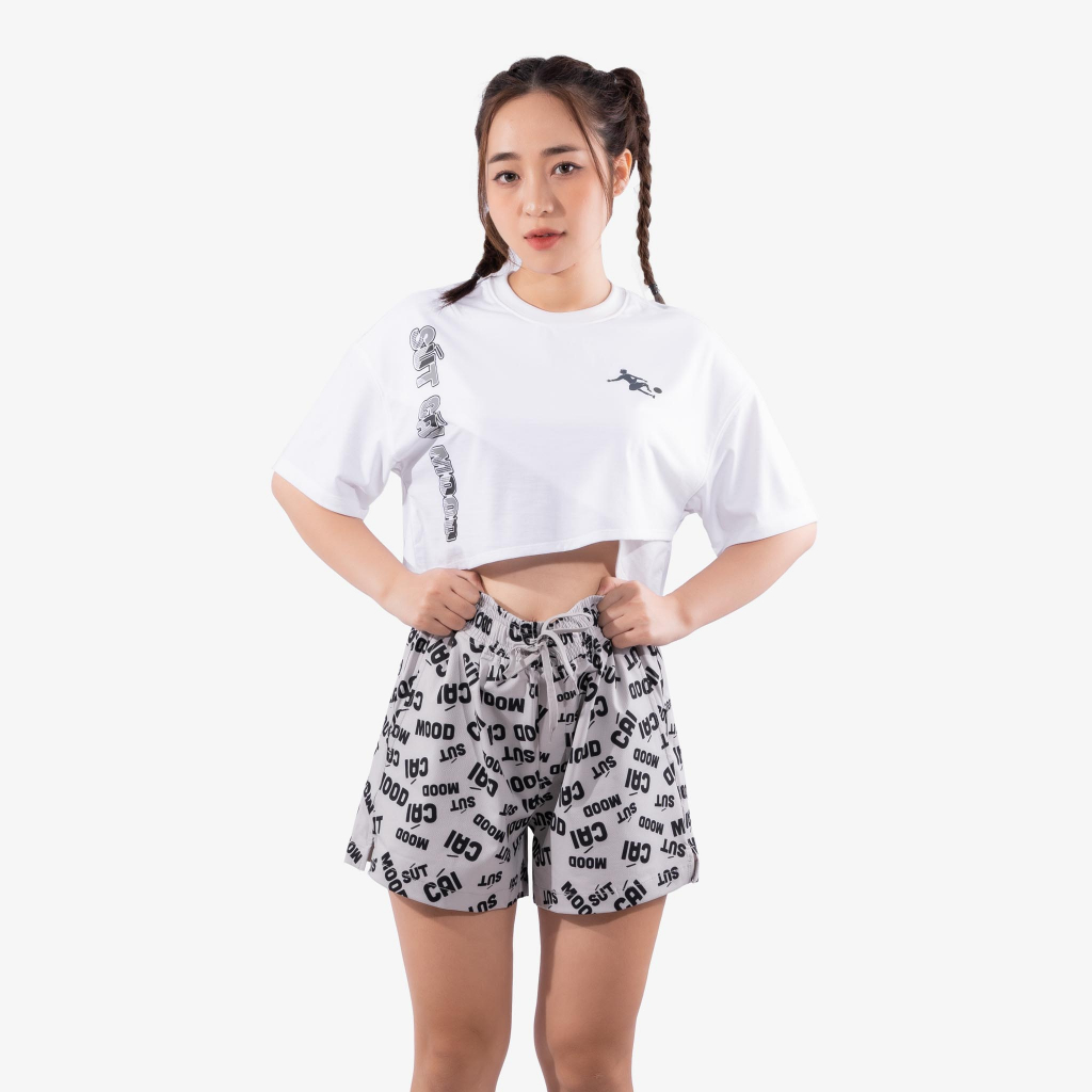 ÁO CROP-TOP bộ sưu tập Sút Cái Mood SCM22.5