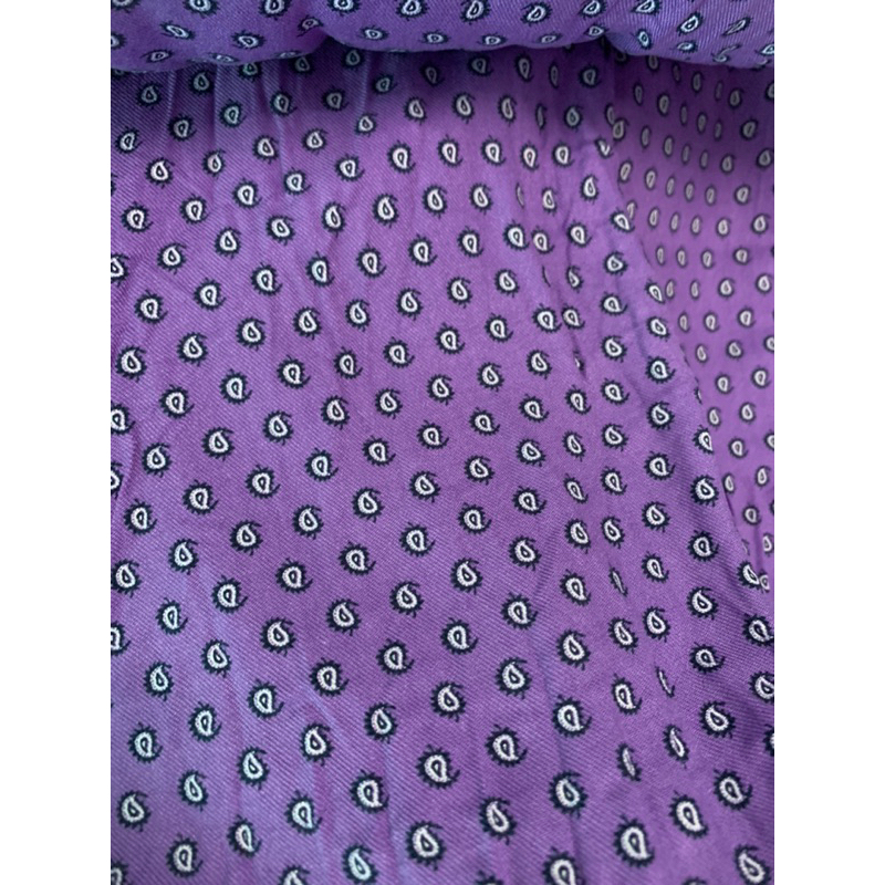 Vải lanh chéo hoạ tiết nền tím