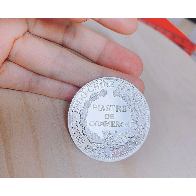 FRANCAISE ĐỒNG BẠC ĐÔNG DƯƠNG QUÝ HIẾM PIASTRE  BẠC
