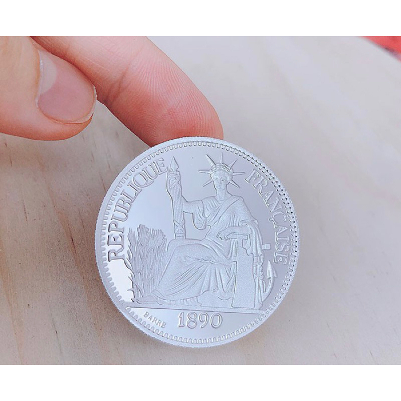 FRANCAISE ĐỒNG BẠC ĐÔNG DƯƠNG QUÝ HIẾM PIASTRE  BẠC