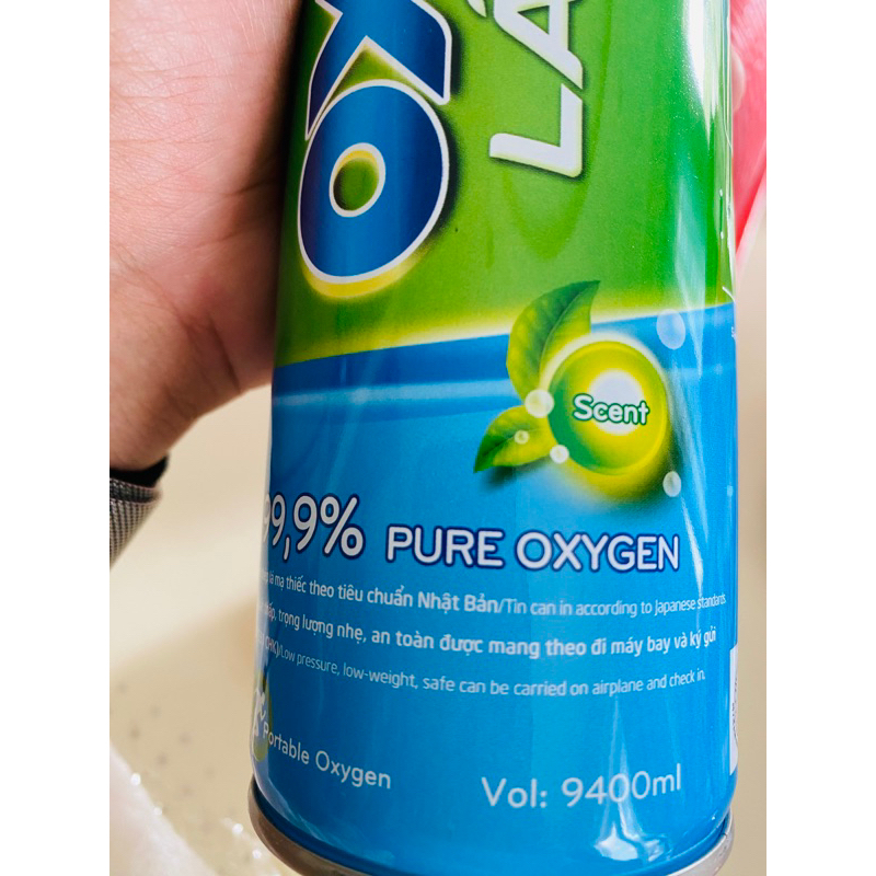 Bình Oxy mini - Lá Xanh