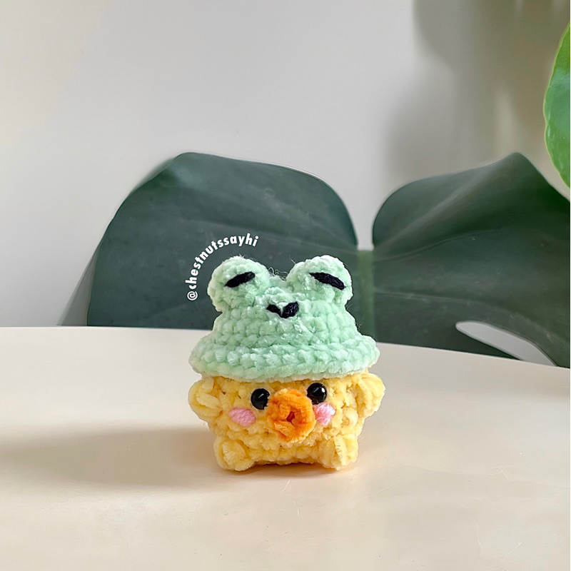 móc khoá bé nấm bông mềm mịn | sản phẩm thủ công | ig: chestnutssayhi