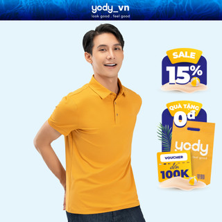 Áo Polo YODY Nam Vải Thun Cotton Mắt Chim Tay Ngắn Thoáng Mát, Mềm Mịn Thời Trang APM5431