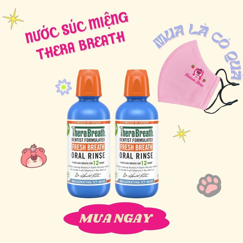 Nước súc miệng TheraBreath