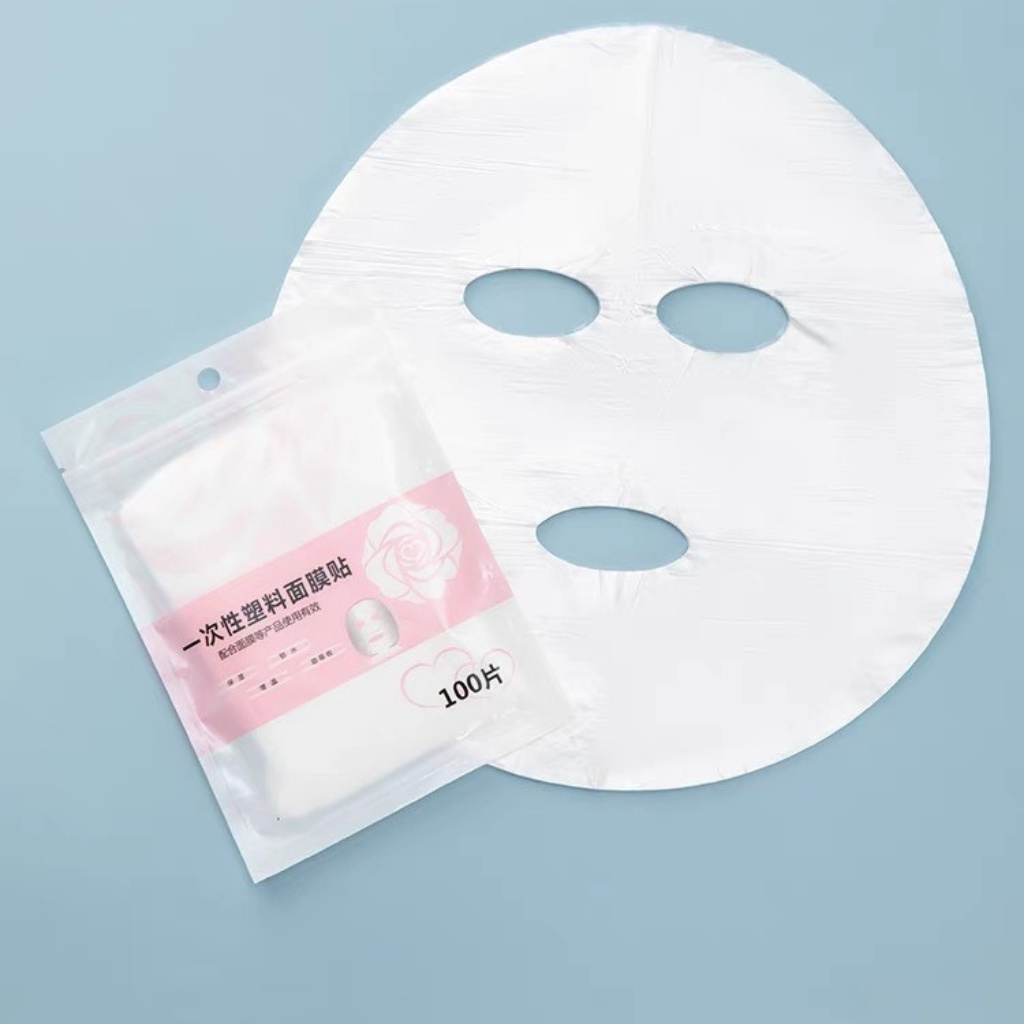 Màng nilon, mặt nạ nilon, màng ủ dưỡng ẩm (gói 100 chiếc)