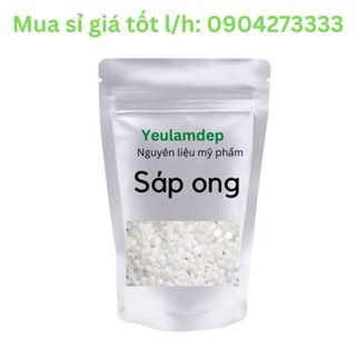 Sáp Ong Viên, Làm Son, Sáp Ong Trắng Nguyên Chất, Hàng Chuẩn Mỹ, Nguyên Liệu Làm Mỹ Phẩm