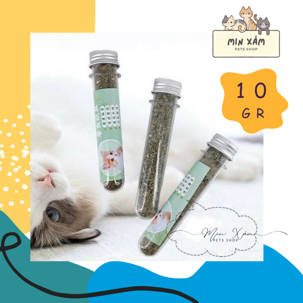 CATNIP - CỎ MÈO KHÔ DẠNG TUÝP (10GR)