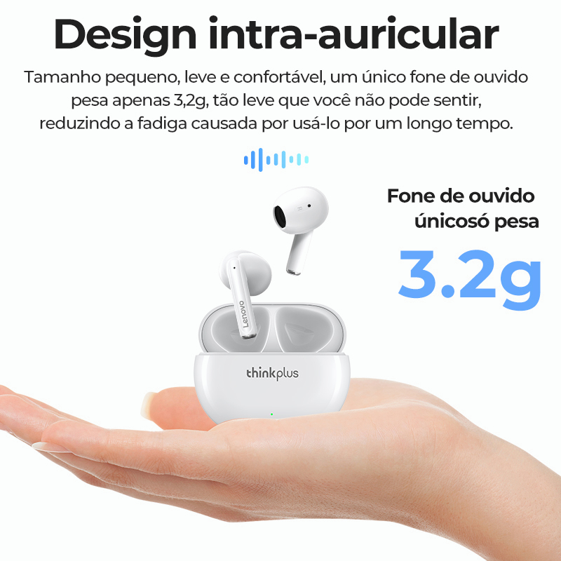 Lenovo XT93 Tai Nghe Nhét Tai Kết Nối Bluetooth Không Dây Có Micro