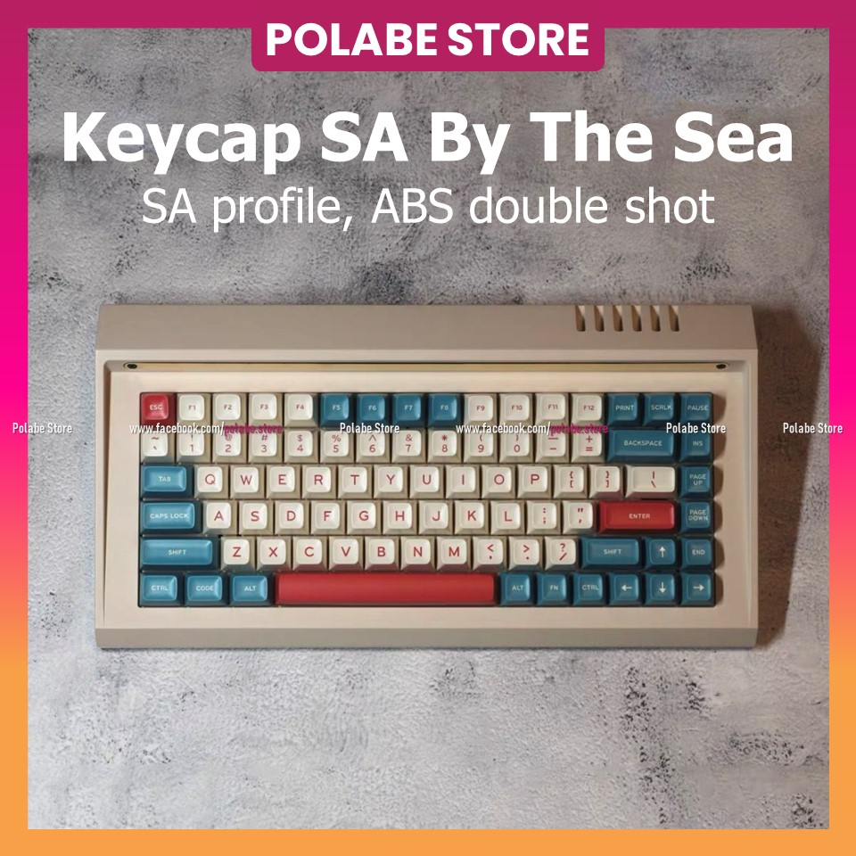 Keycap SA By The Sea Aifei DaYe sử dụng trên nhiều layout bàn phím cơ - Polabe Store