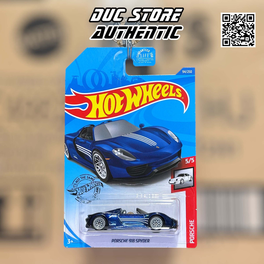ducstore.vn Xe mô hình GHG26 Hot Wheels STH Porsche 918 Spyder - Super Treasure Hunt ( free protect )