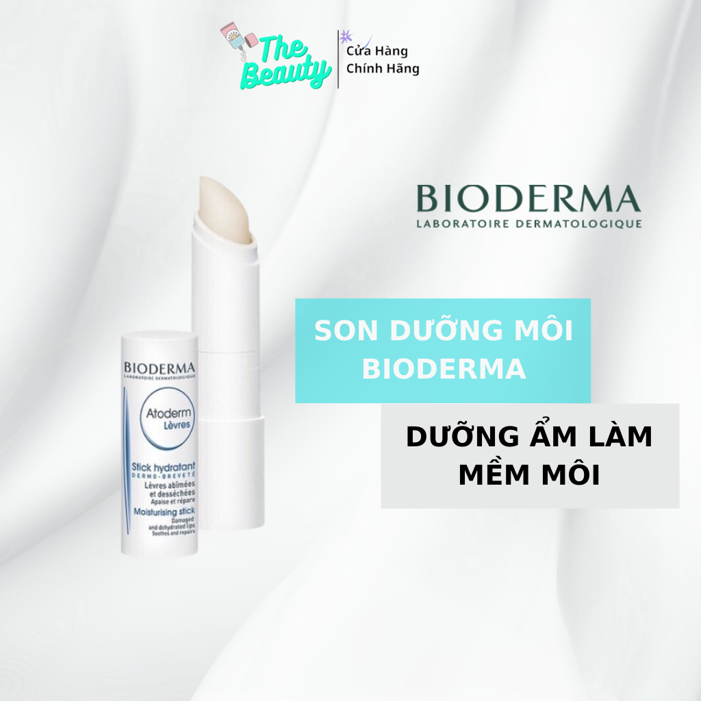 Son dưỡng môi Bio Atoderm Levres Stick Hydratant 4g