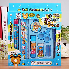Bộ dụng cụ học tập 9 món tiện lợi cho bé