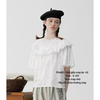 Rn482_rập giấy may áo nữ