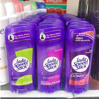 Lăn Khử Mùi Lady Speed Stick Invisible Dry Shower Fresh