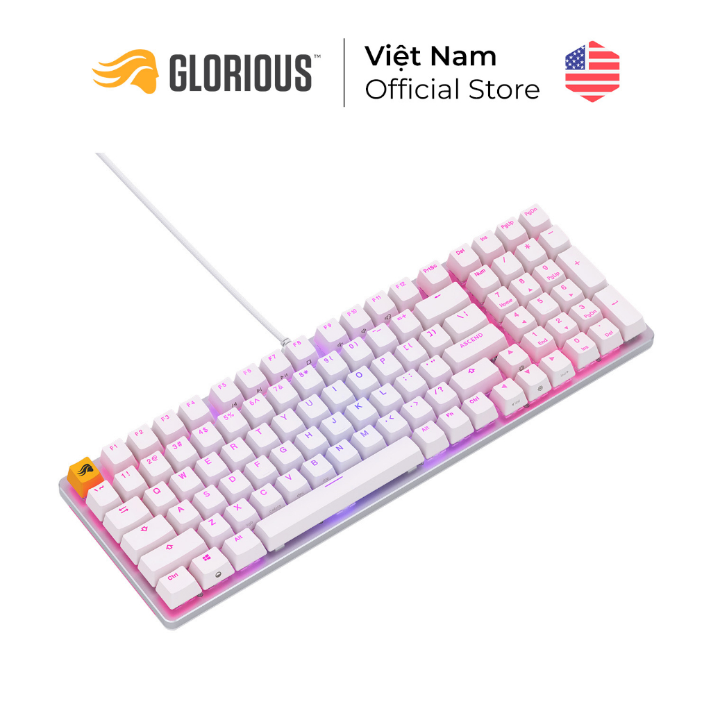 Bàn phím cơ custom Glorious GMMK 2 Fullsize 96% - Pre-built - Hàng Chính Hãng