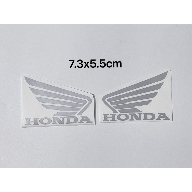 Tem dán hình cánh chim Honda in chìm, cánh thiên thần dán bửng dán xe Honda