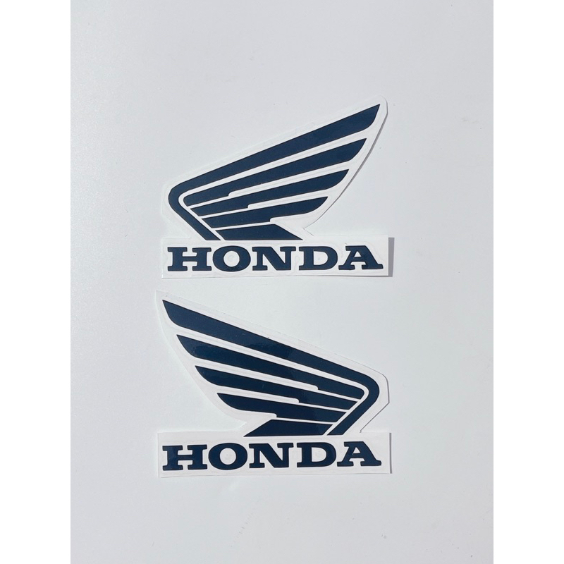 Tem dán hình cánh chim Honda in chìm, cánh thiên thần dán bửng dán xe Honda