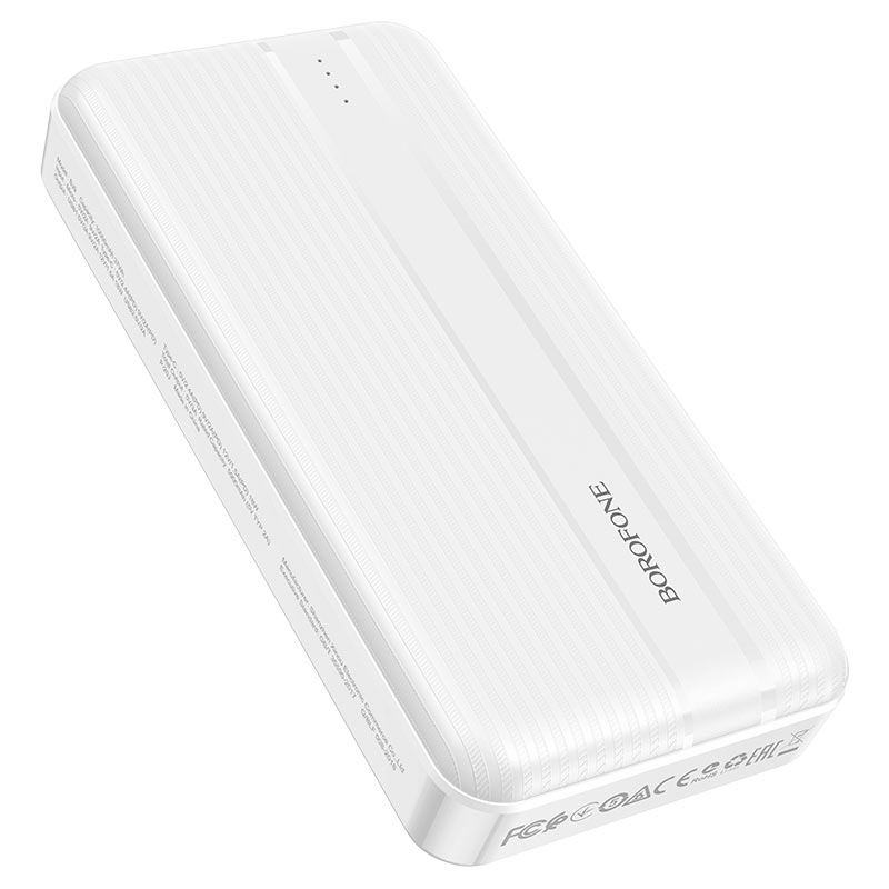 Sạc dự phòng 20000mAh BOROFONE BJ9A sạc nhanh PD20W (cổng Type-C), đèn LED, 2 cổng ra USB