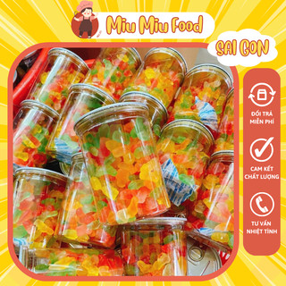 Kẹo dẻo chip chip miumiu food hũ 400g, đồ ăn vặt sài gòn, siêu ngon siêu rẻ