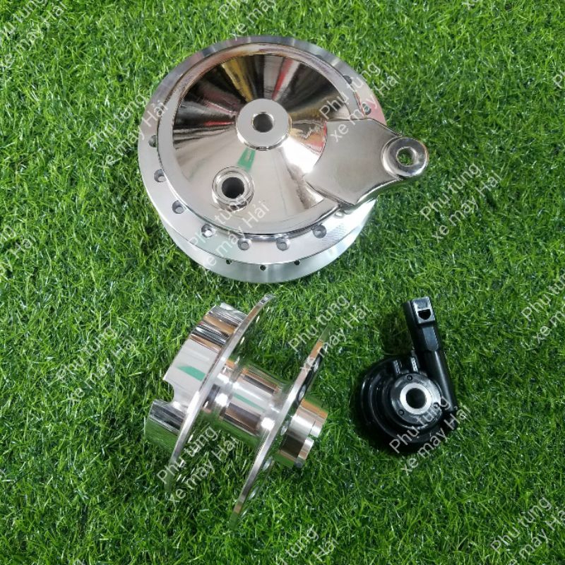 Đùm trước sau mạ crom dành cho các dòng Honda wave future led 1 thắng đĩa trước HTH1152 MSP 0083