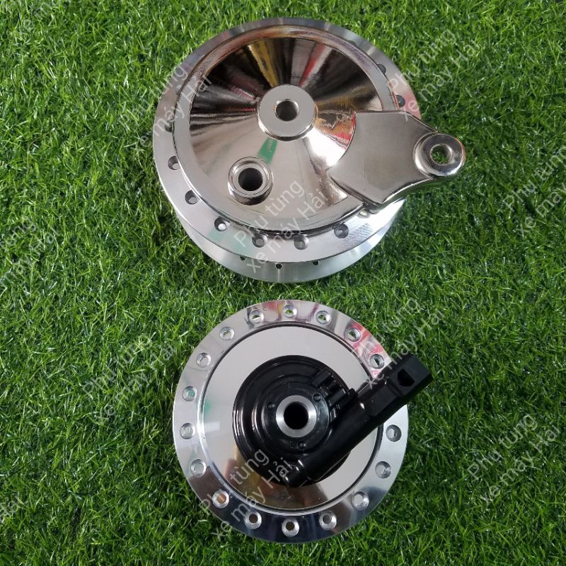 Đùm trước sau mạ crom dành cho các dòng Honda wave future led 1 thắng đĩa trước HTH1152 MSP 0083