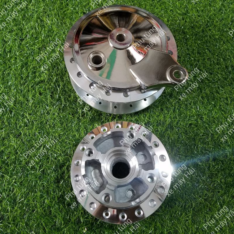 Đùm trước sau mạ crom dành cho các dòng Honda wave future led 1 thắng đĩa trước HTH1152 MSP 0083