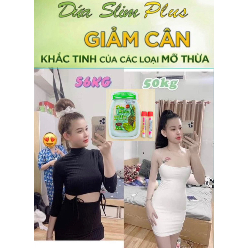 Giảm ngay 3-5kí siêu phẩm DỨA PLUS SLIM cực mạnh
