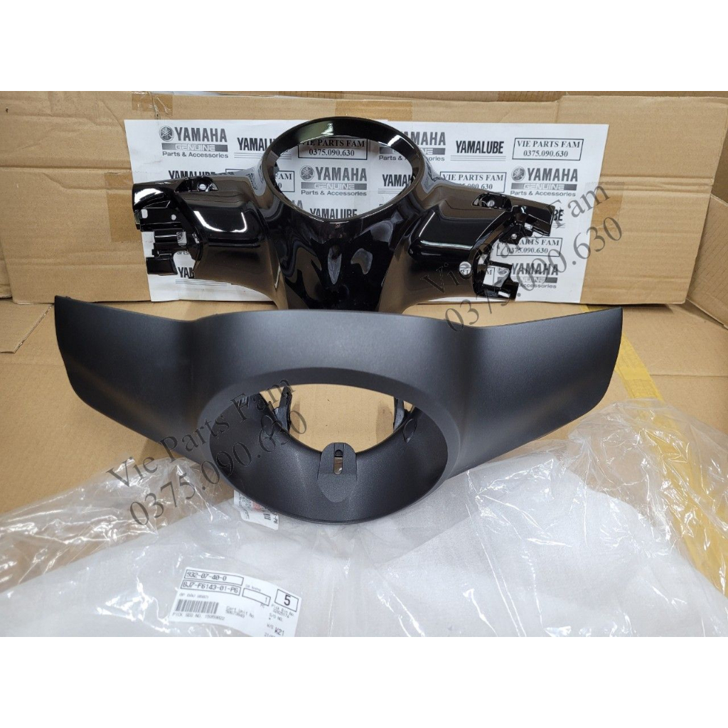 Combo bộ vỏ đầu 2 món ốp trước sau Janus 2016-2020, hàng din Yamaha mới 100%