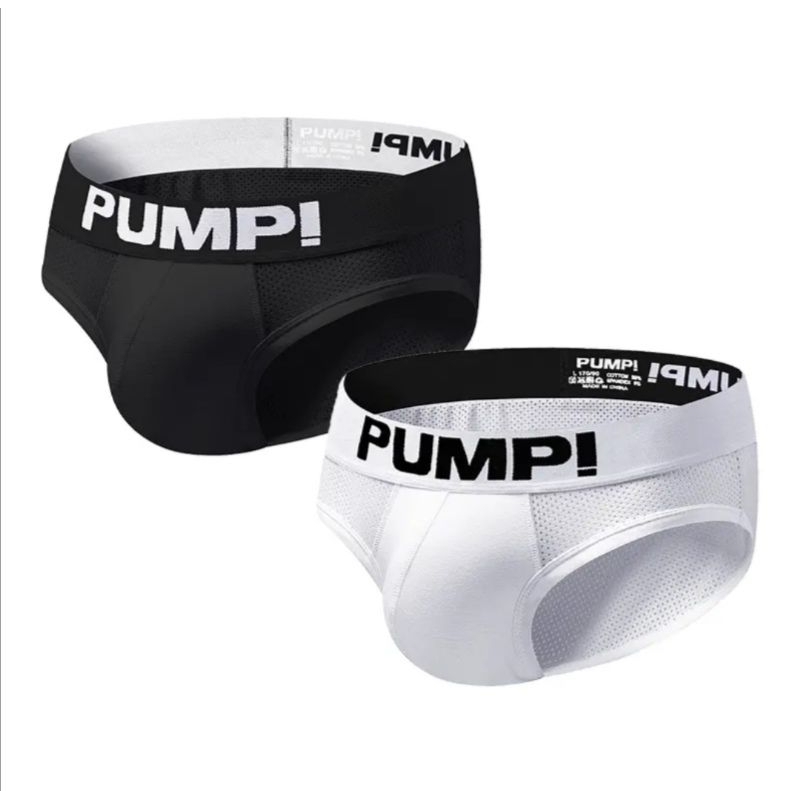 Sịp cotton thun lạnh thông hơi Pump! cao cấp thoáng mát