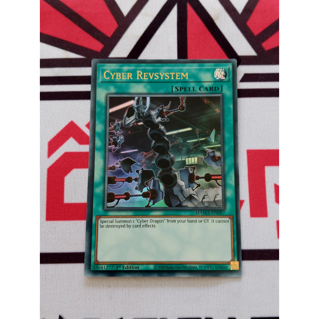 Thẻ Bài Yugioh Spell Cyber Revsystem - MAMA-EN087 - Ultra