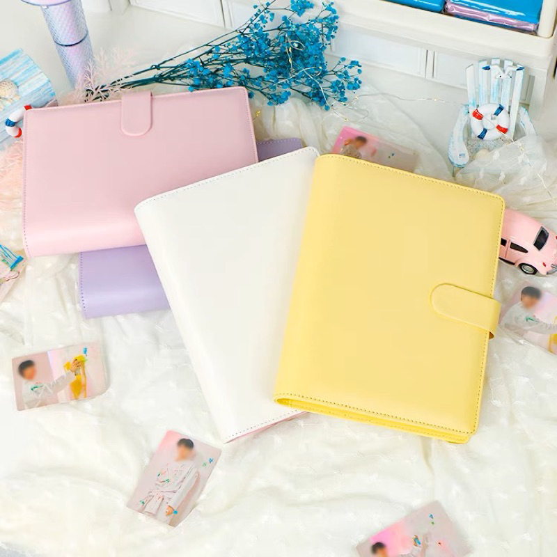 [CÓ SẴN] Binder MeeT kích thước A5 6 còng kèm 20 sheet 4 ô