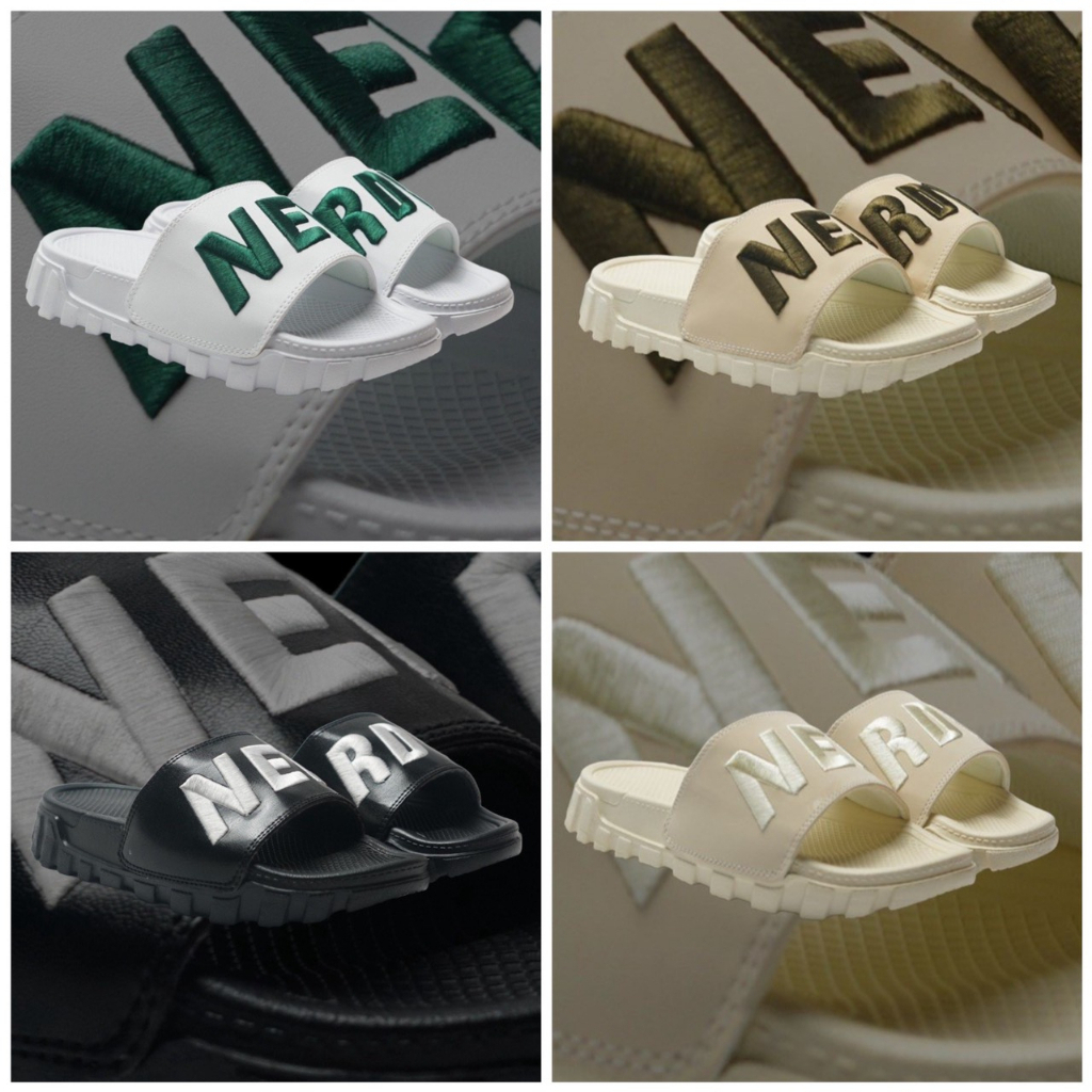 "DEP THÊU CAO CẤP" Dép quai ngang nam nữ NERRDY THÊU cao cấp 4cm Api bền, chữ NERRDY nhiều màu | BigBuy360 - bigbuy360.vn