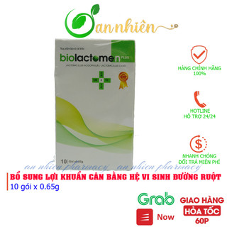 Biolactomen Plus - Men vi sinh bổ sung lợi khuẩn cân bằng hệ vi sinh đường ruột