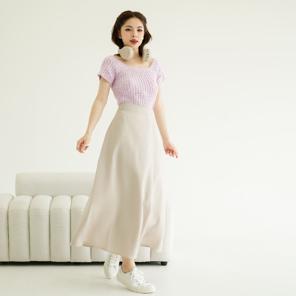 Plainwash.co - Chân váy dài Ichigo Skirt