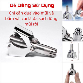Dụng Cụ Tỉa Lông Mũi Bằng Thép Không Gỉ An Toàn