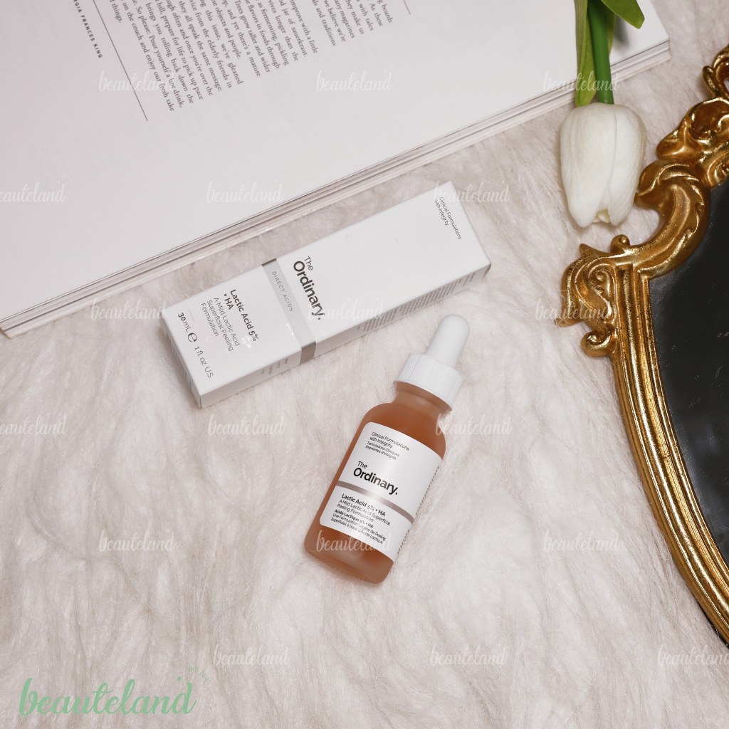 Serum tẩy da chết, mờ thâm The Ordinary Lactic 5% + HA