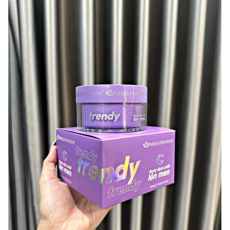 Kem body trắng da TÍM TRENDY MEEA - BODY TRENDY