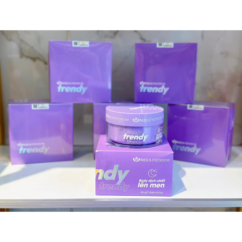 Kem body trắng da TÍM TRENDY MEEA - BODY TRENDY