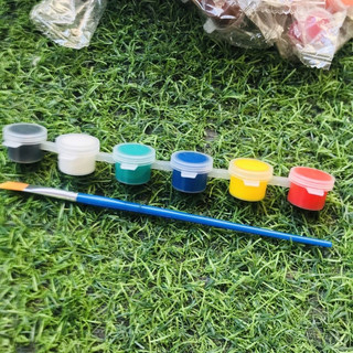 Set màu nước acrylic kèm bút lông, tô tượng, vẽ tranh