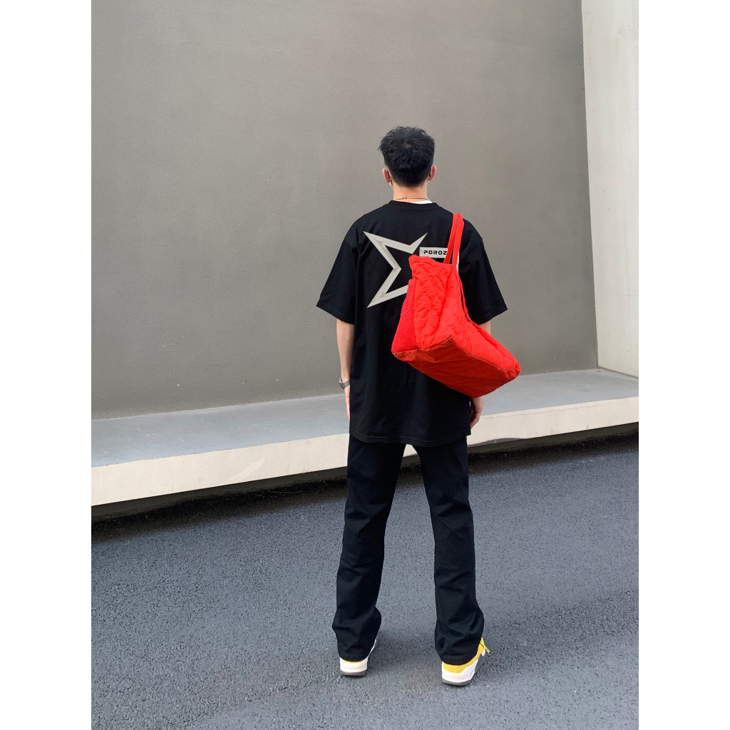 Áo thun PEARDODO 100% cotton cổ tròn đơn giản thời trang unisex