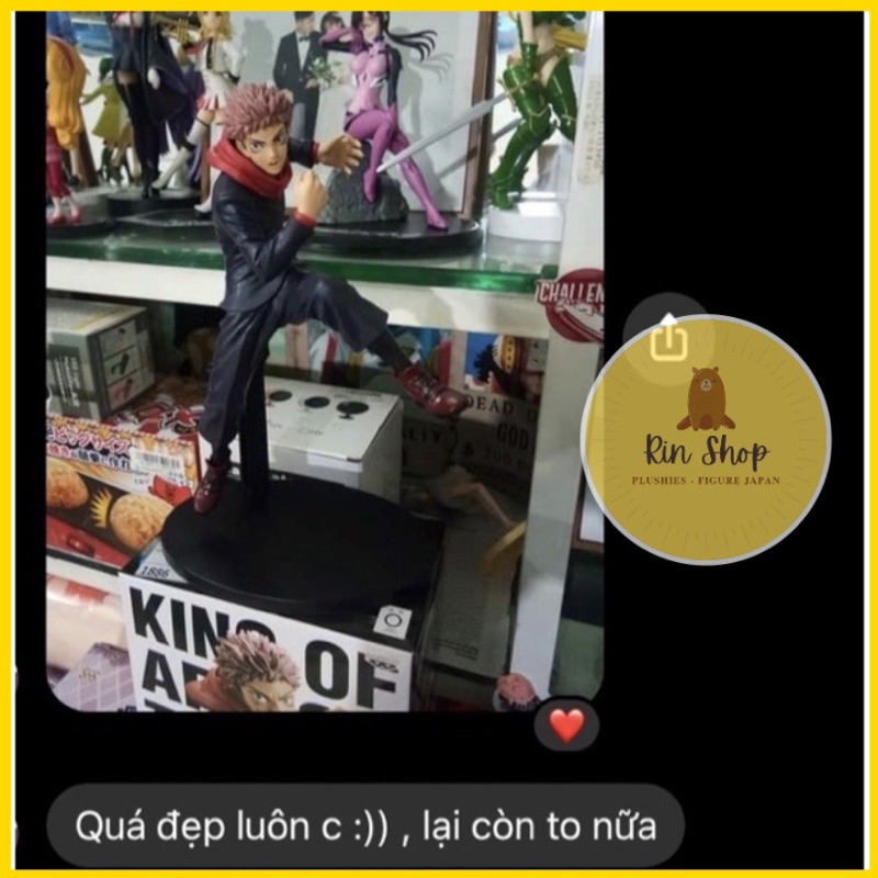 Mô Hình Chính Hãng Yuji Itadori - Jujutsu Kaisen King of Artist Figure