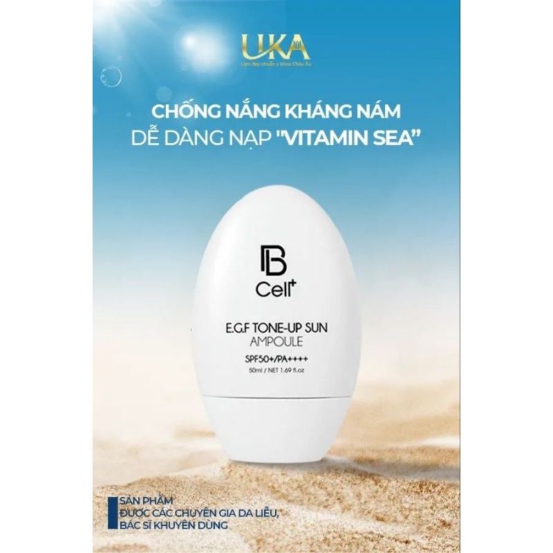 Serum chống nắng BCell – Cản phá tia cực tím hại da cực hiệu quả