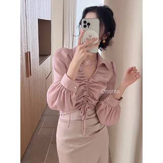✅🌼áo lụa rút dây sang trọng đẹp hết nấc ✅