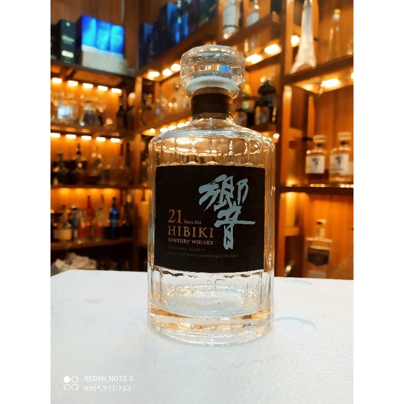 Vỏ chai rượu ngoại HIBIKI 12,17,21