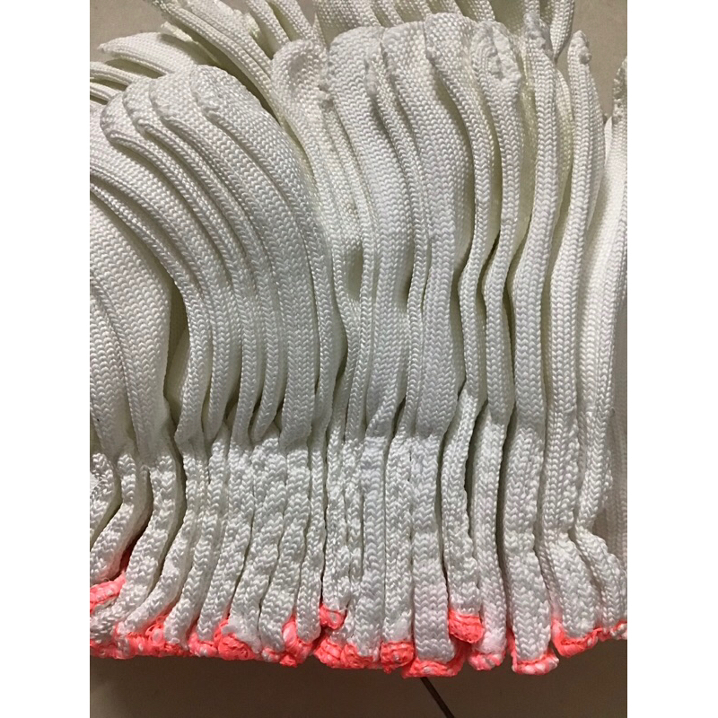 10 đôi găng tay bảo hộ lao động sợi poly 50 ôm sát chống trượt, chống giãn