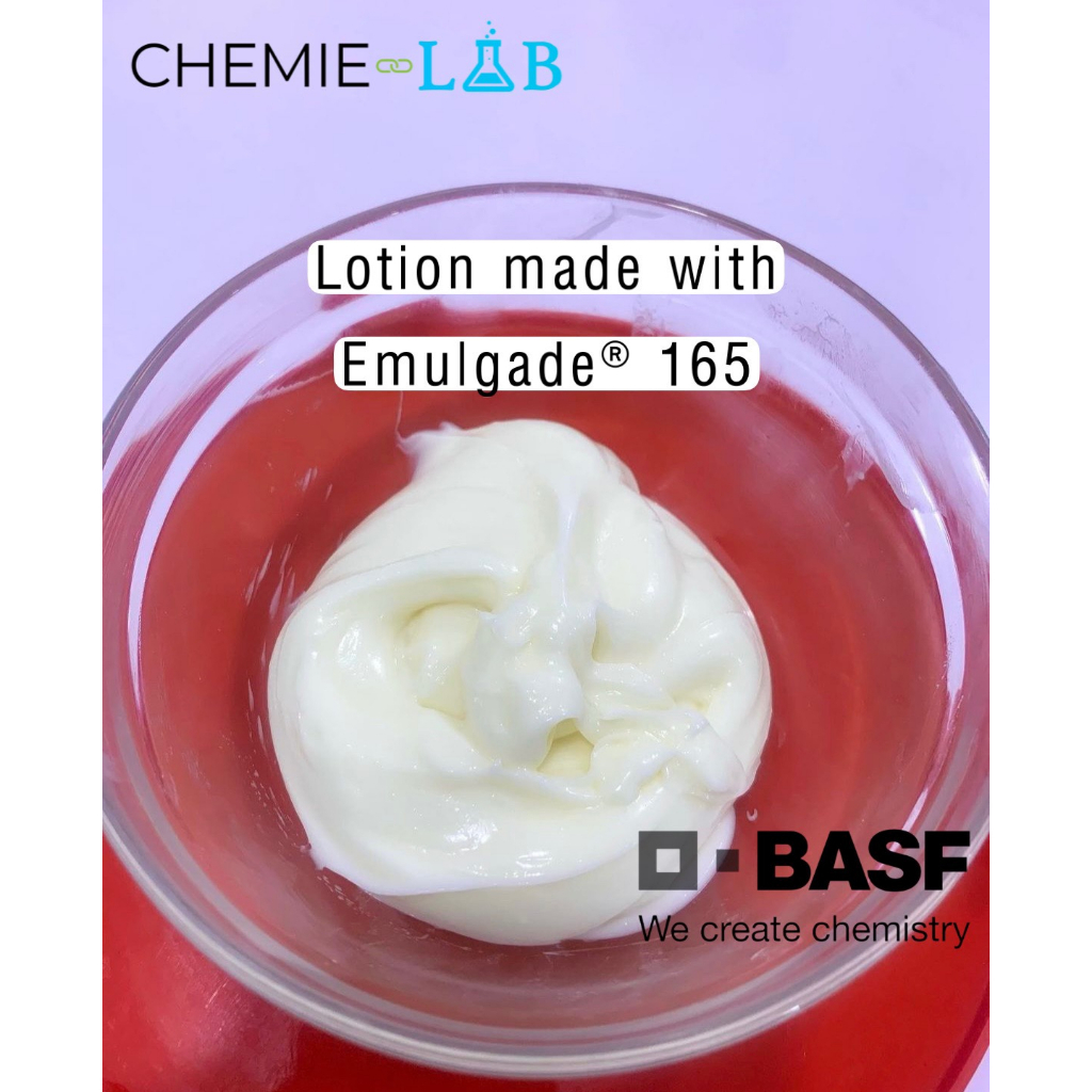 100-500g 𝗘𝗺𝘂𝗹𝗴𝗮𝗱𝗲 𝟭𝟲𝟱  chất nhũ hóa, chất tạo đặc - Nguyên liệu mỹ phẩm Chemielab
