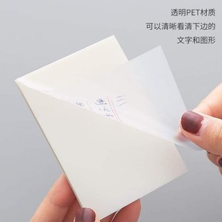 Set 50 tờ note trong suốt, ghi chú, giấy nhớ học tập