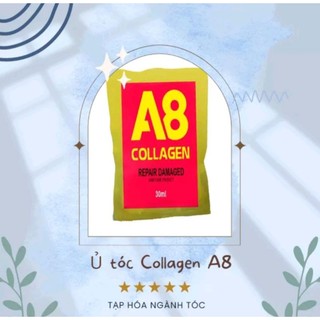 Kem ủ tóc Collagen, nhiều dưỡng mềm mượt A8 30ml