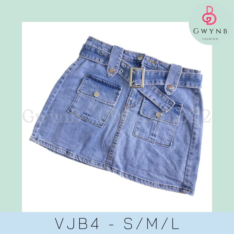 VÁY JEANS TÚI HỘP - VJB4